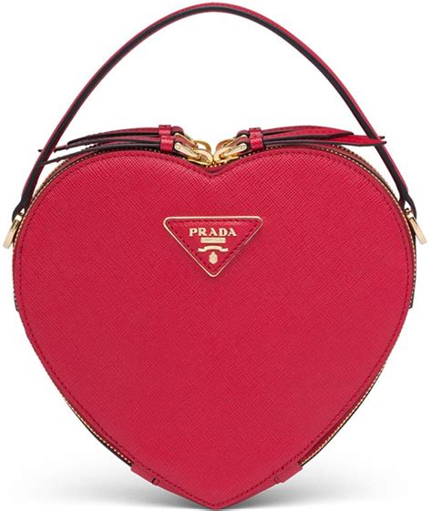 prada heart shaped purse|Prada purses near me.